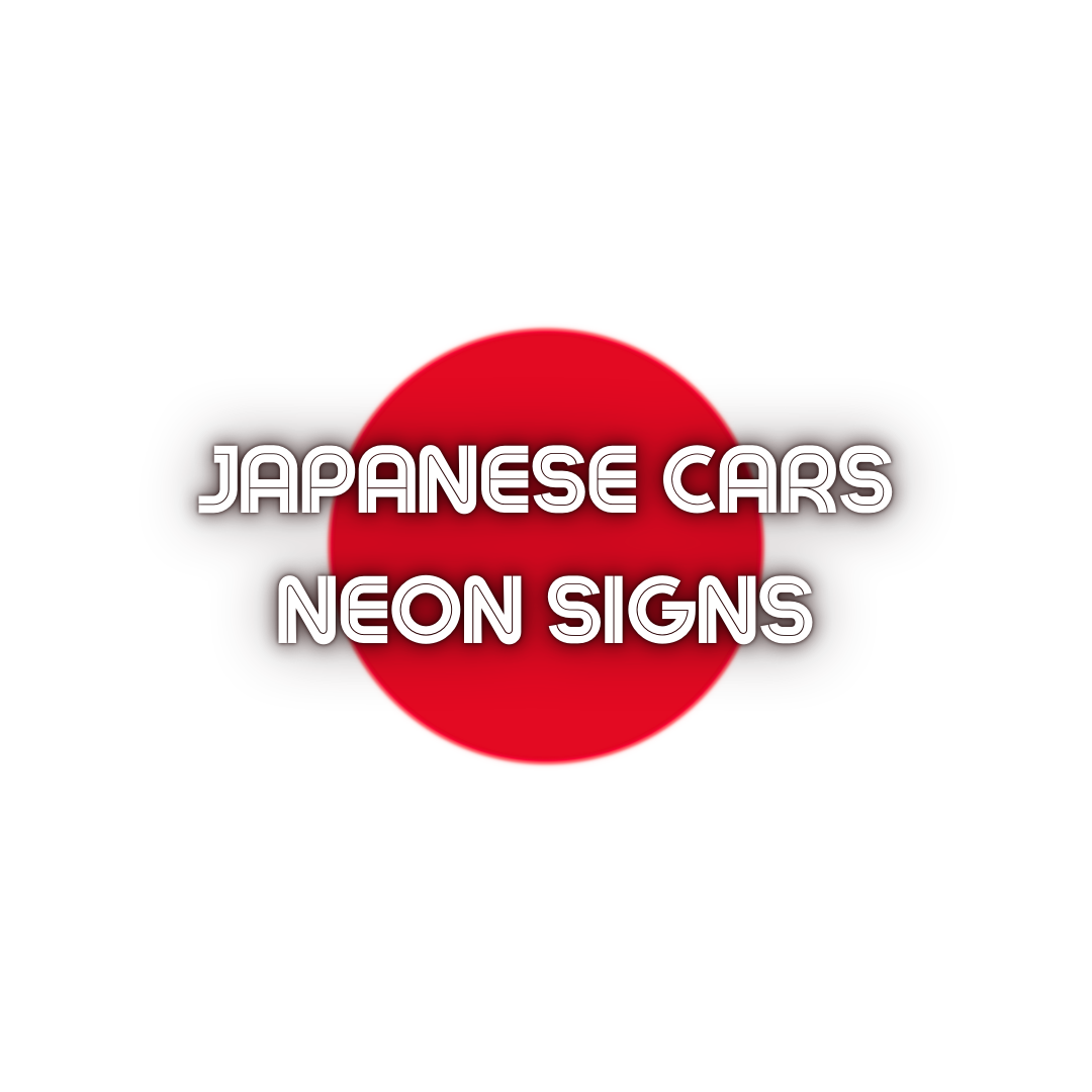Japanese Cars Neon Signs
