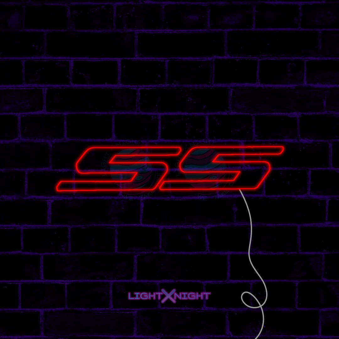 Chevy SS Neon Sign, Chevrolet SS Neon Sign