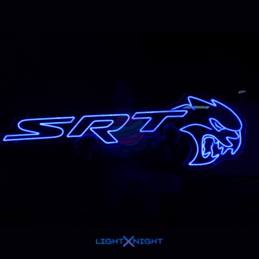 Dodge SRT Hellcat Neon Sign