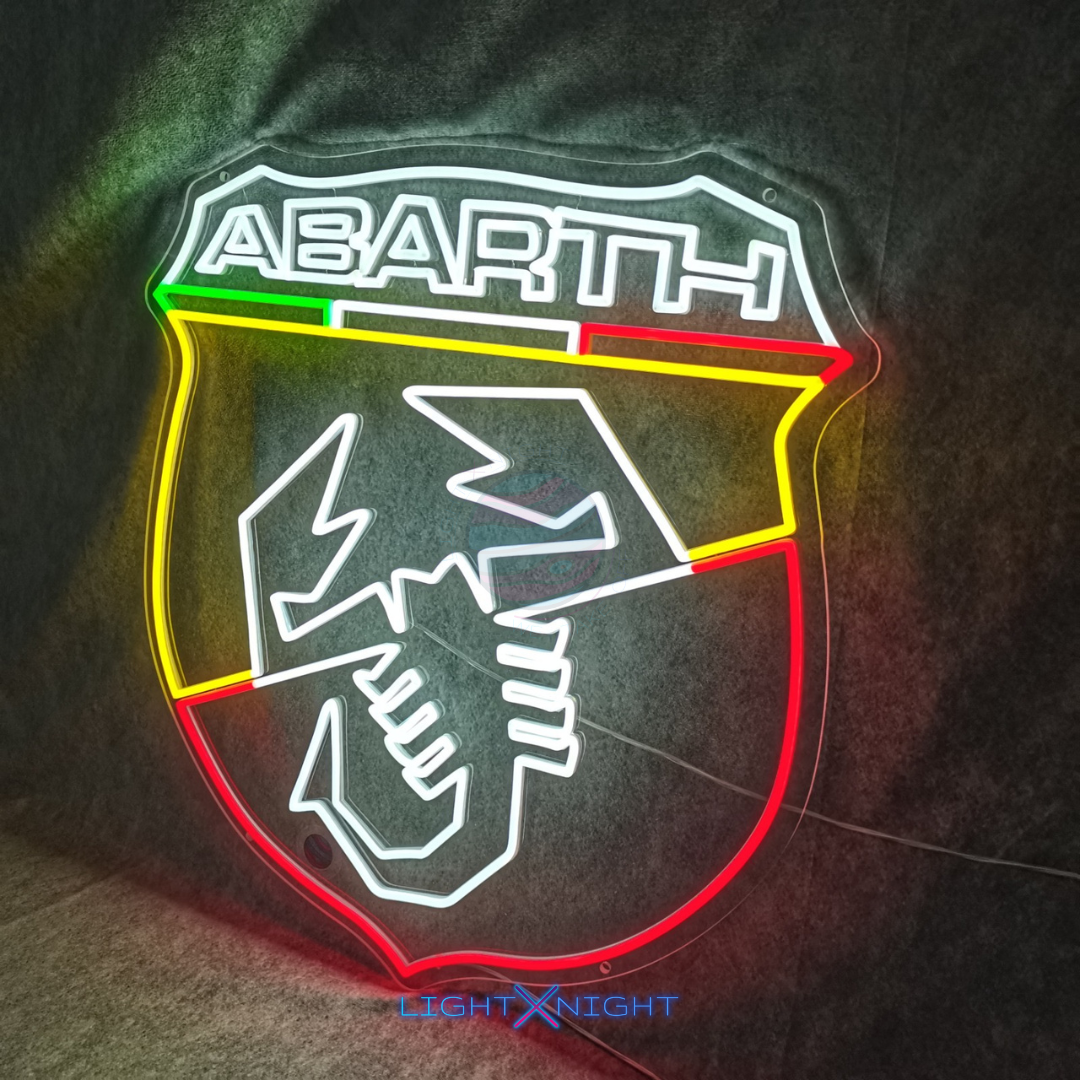 Abarth LED Neon Sign
