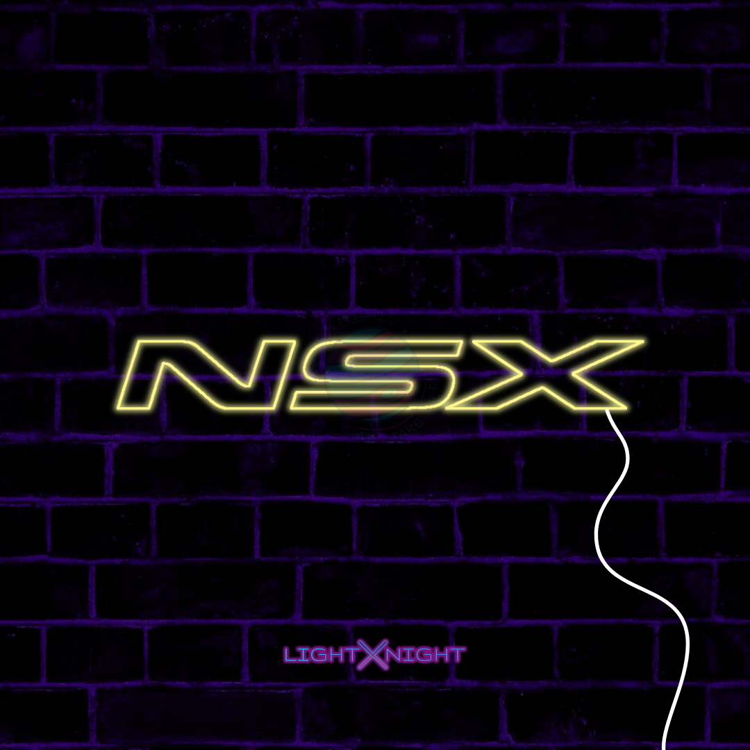 Honda NSX Neon Sign