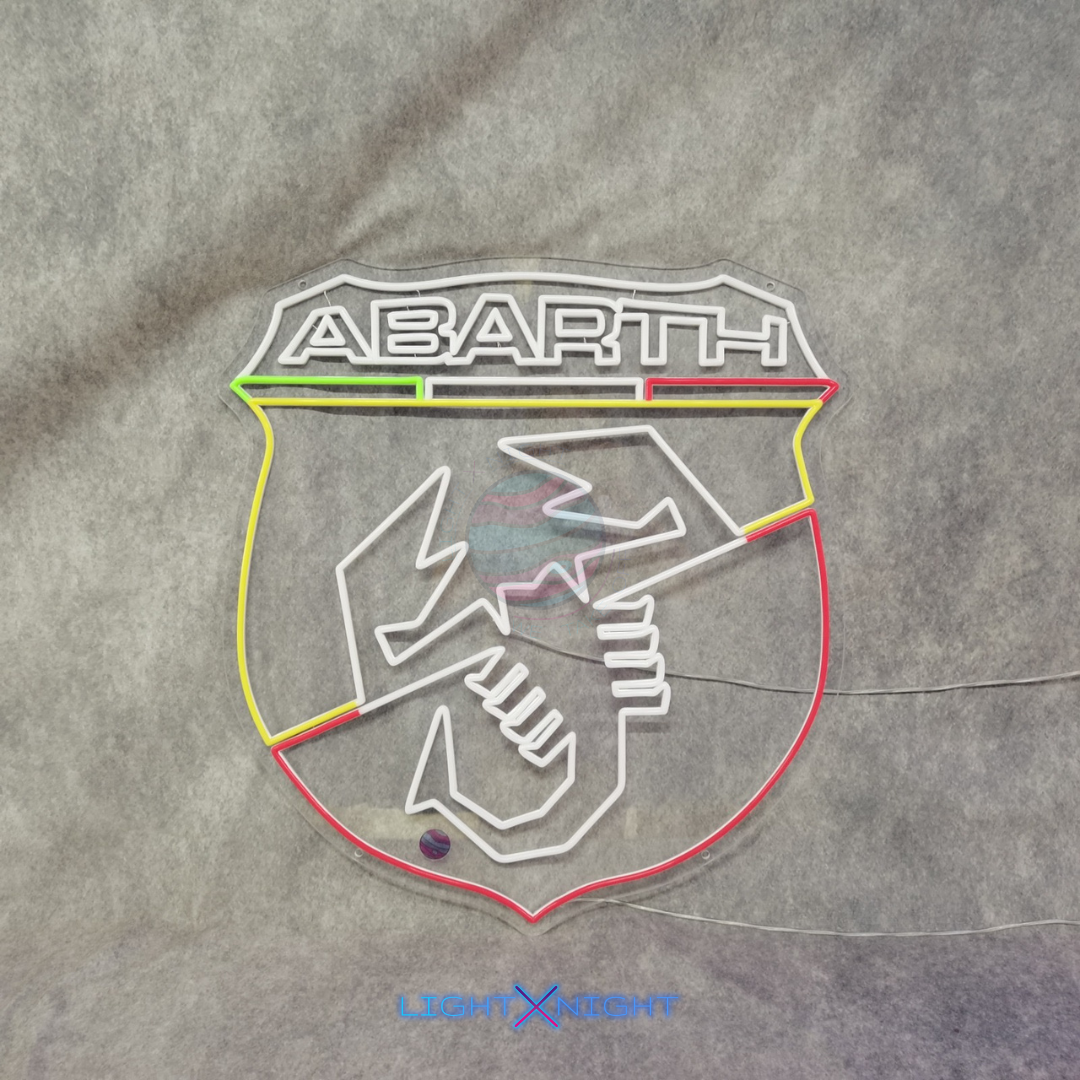 Abarth LED Neon Sign