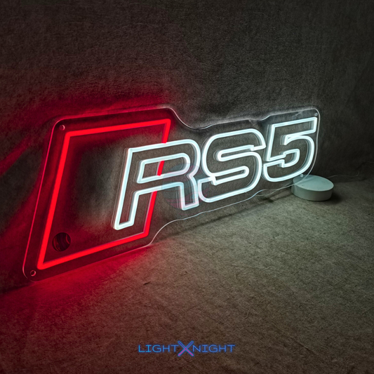 Audi RS5 Led Neon Sign