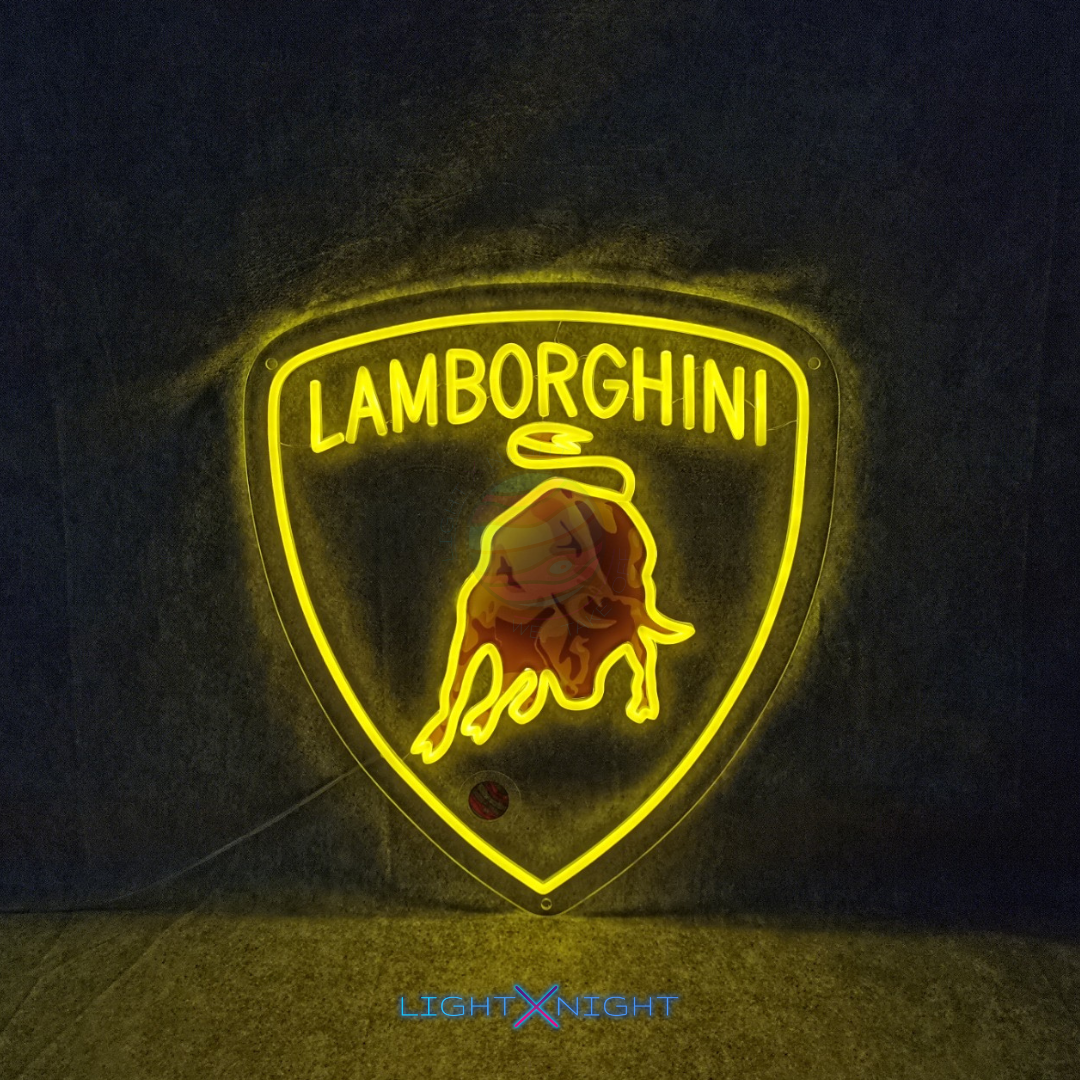 Lamborghini Neon Sign
