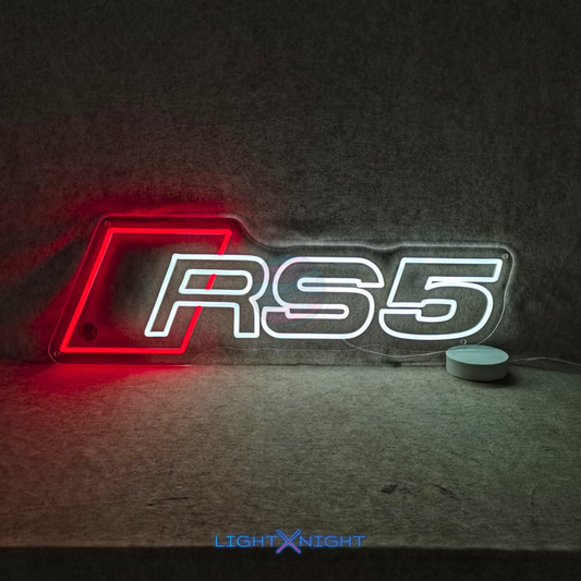 Audi RS5 Led Neon Sign