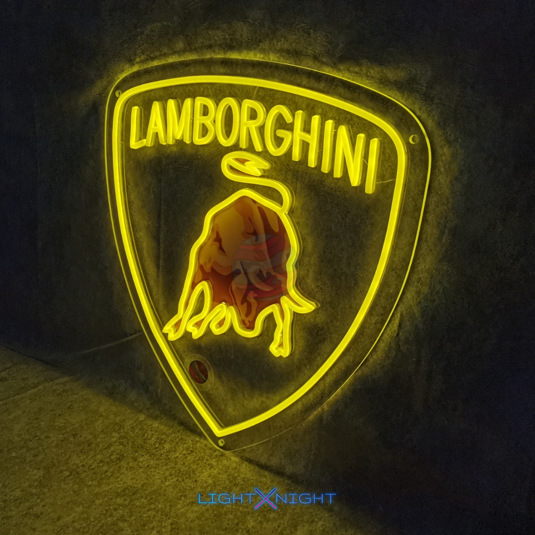 Lamborghini Neon Sign
