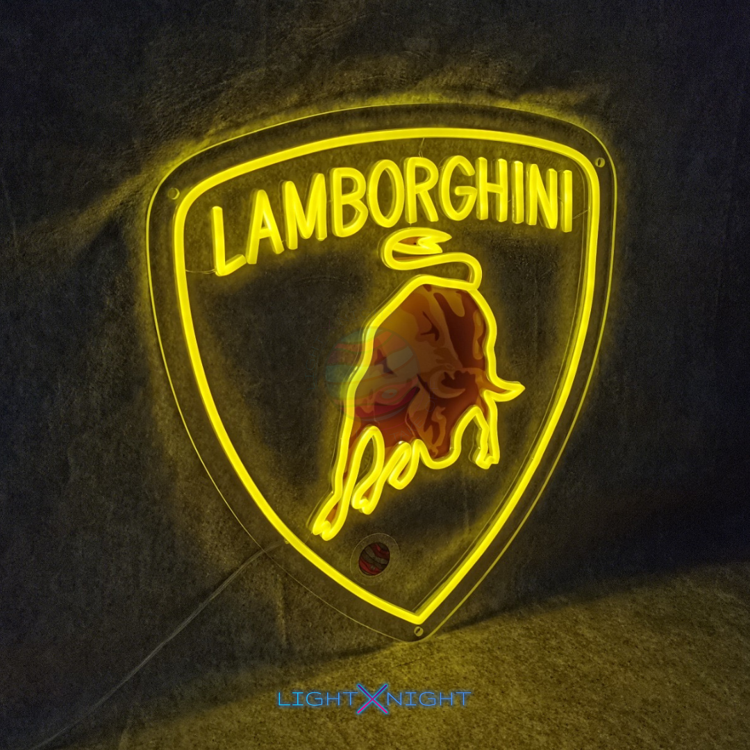 Lamborghini Neon Sign