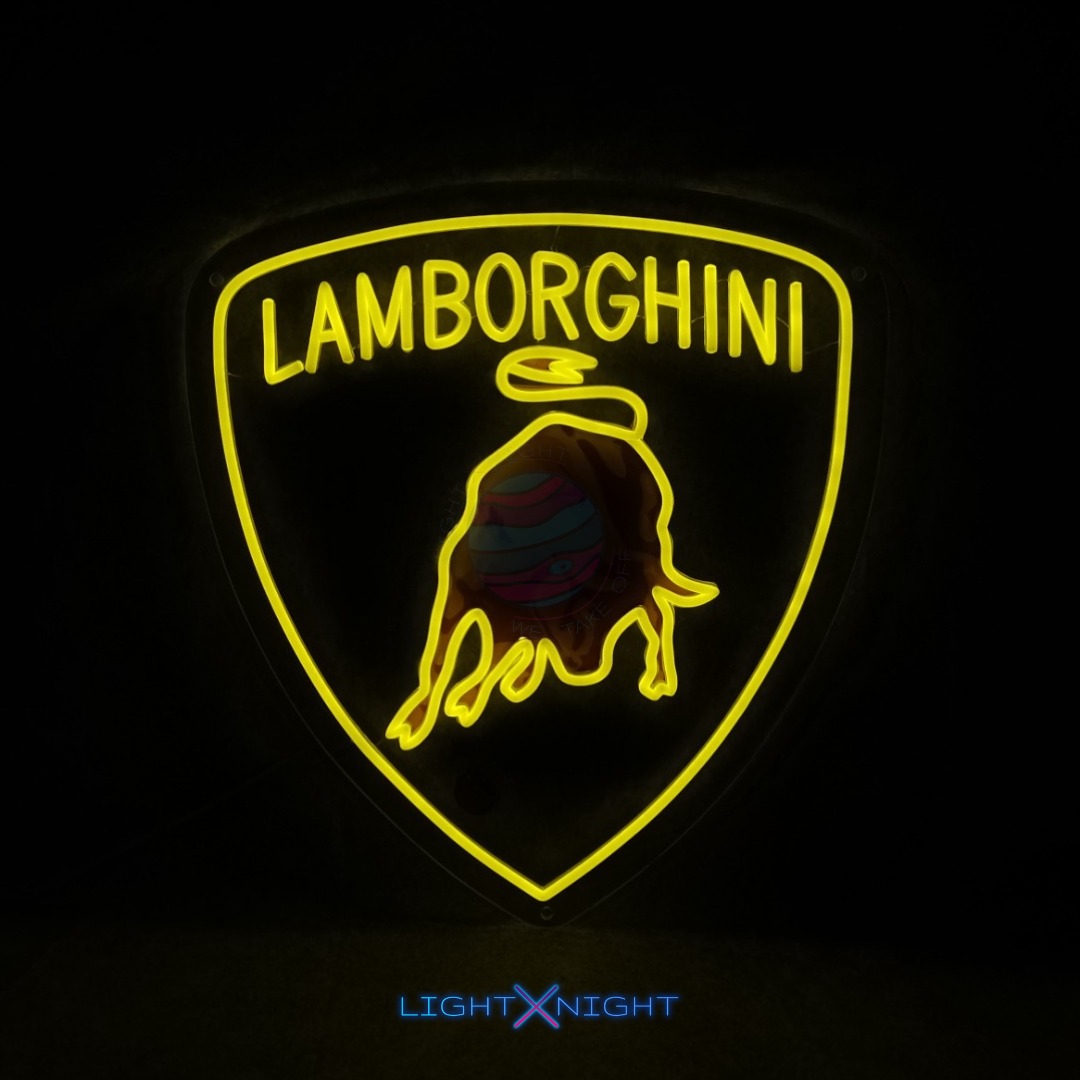 Lamborghini Neon Sign