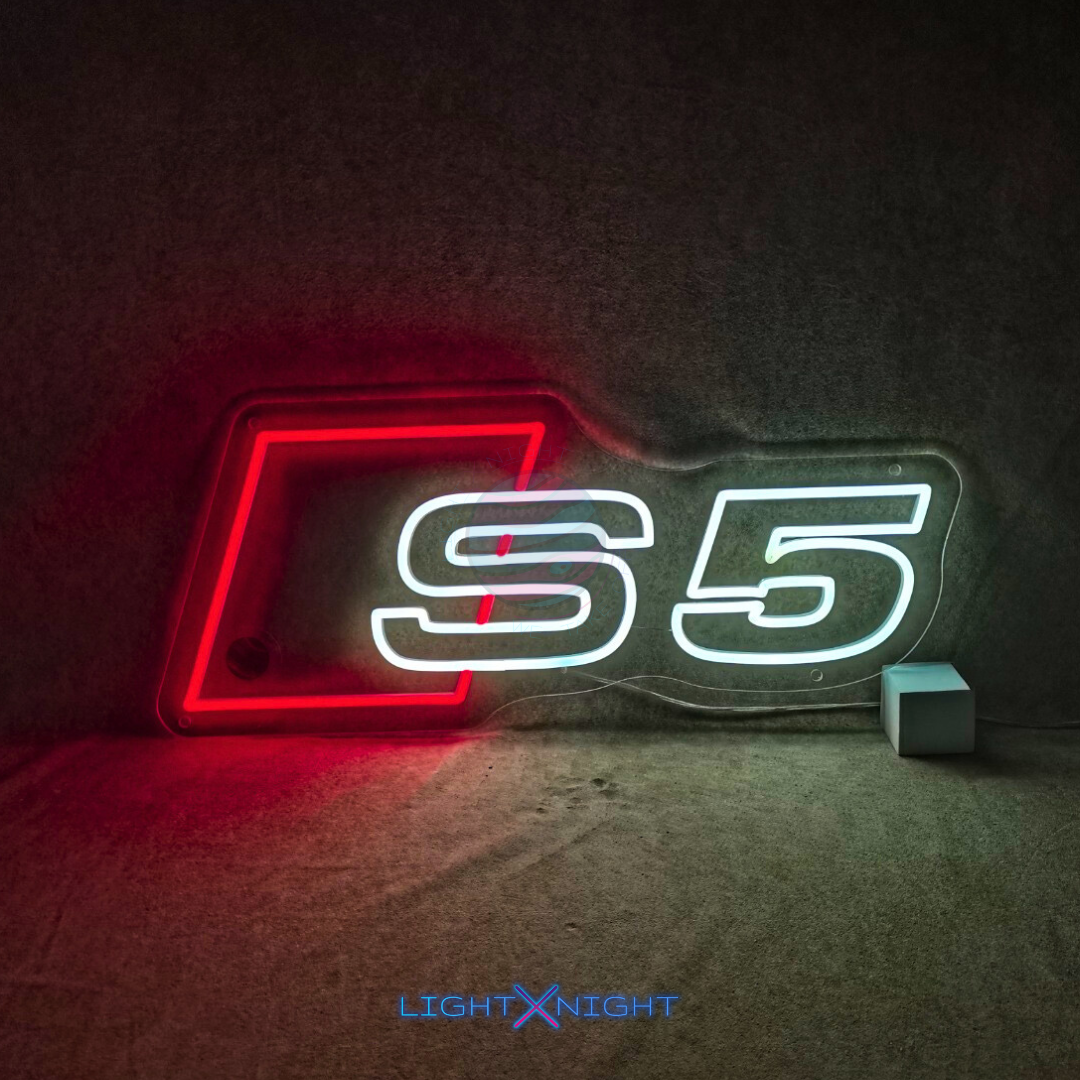 Audi S 1,3,4,5,6,7,8 Neon Sign