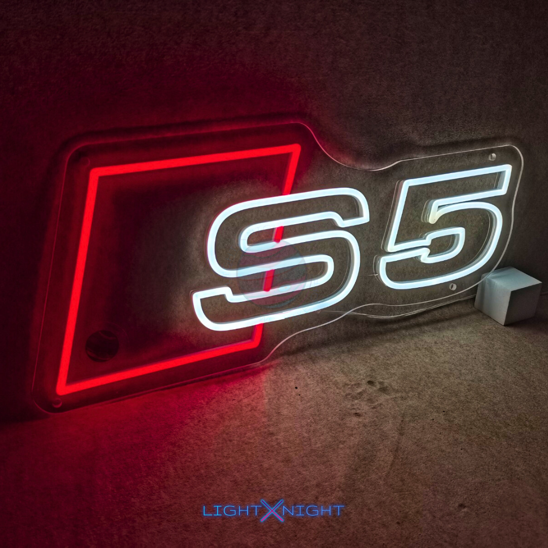 Audi S 1,3,4,5,6,7,8 Neon Sign