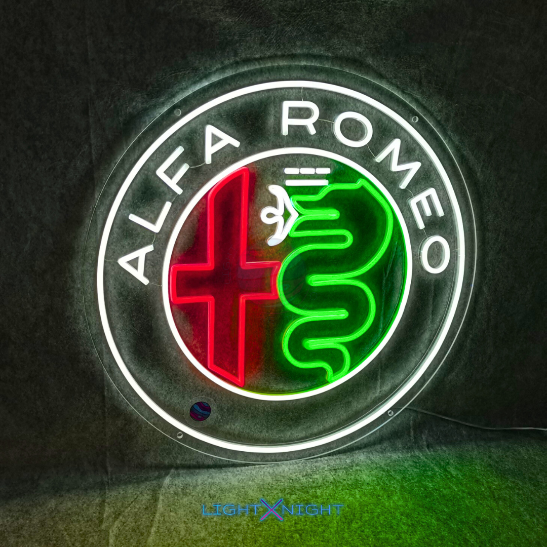 Alfa Romeo Neon Sign