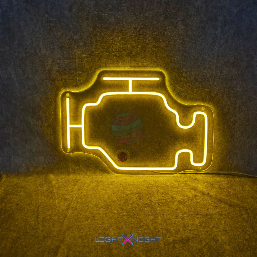 Check Engine Neon Sign