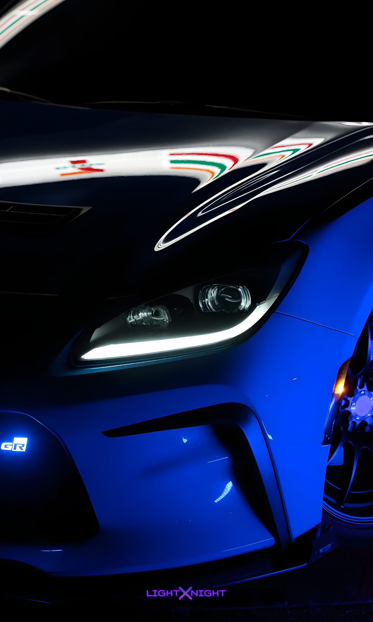 Toyota GR86 Neon Poster