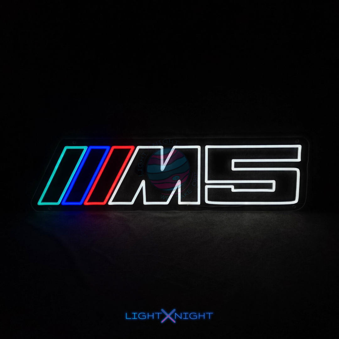 BMW M5 LED Neon Sign
