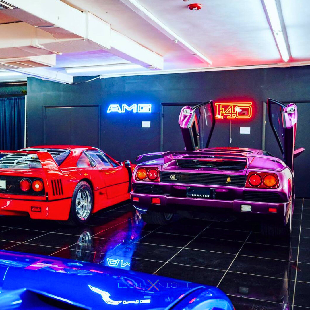 Ferrari F40 Neon Sign