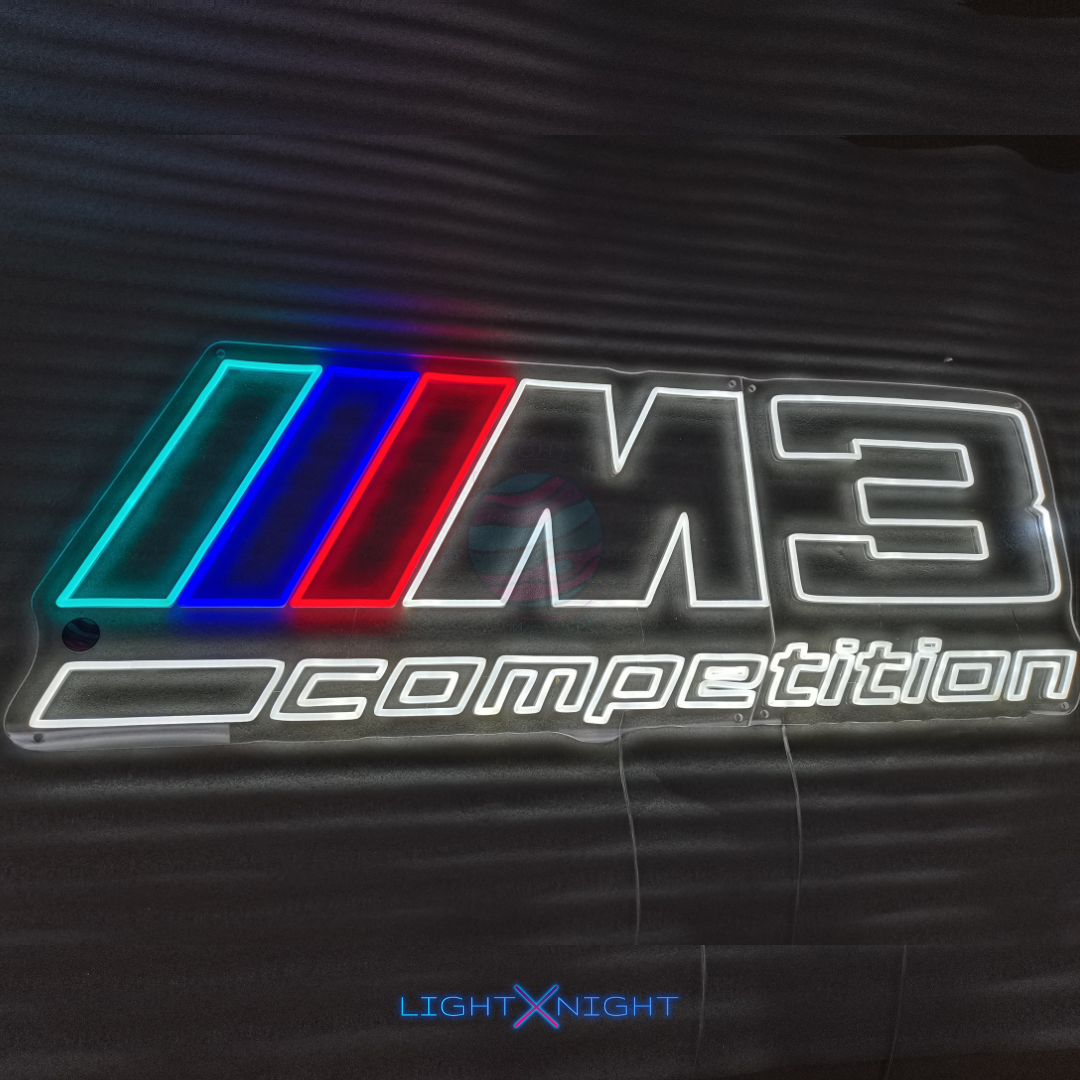 BMW M3 Competition Neon Sign