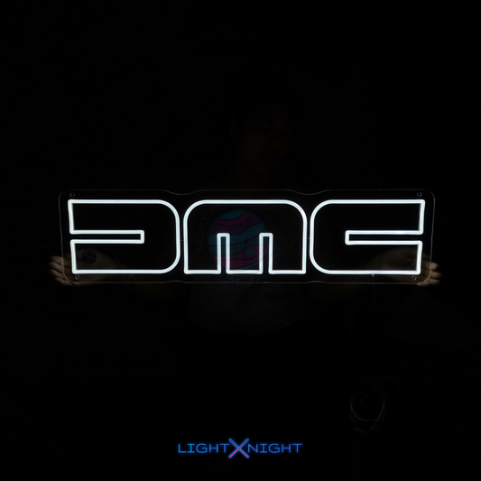 DeLorean Motor Company Neon Sign, DMC Neon Sign