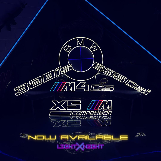 BMW M Led Neon Sign, BMW M Neon Light, BMW M Neon Sign, BMW Light, BMW M Lighting, BMW Decor