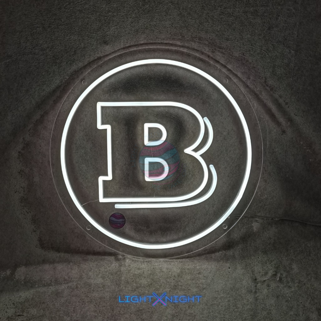 Brabus Neon Sign, Brabus Led Sign, Brabus Merchandise, Brabus Led Neon Sign