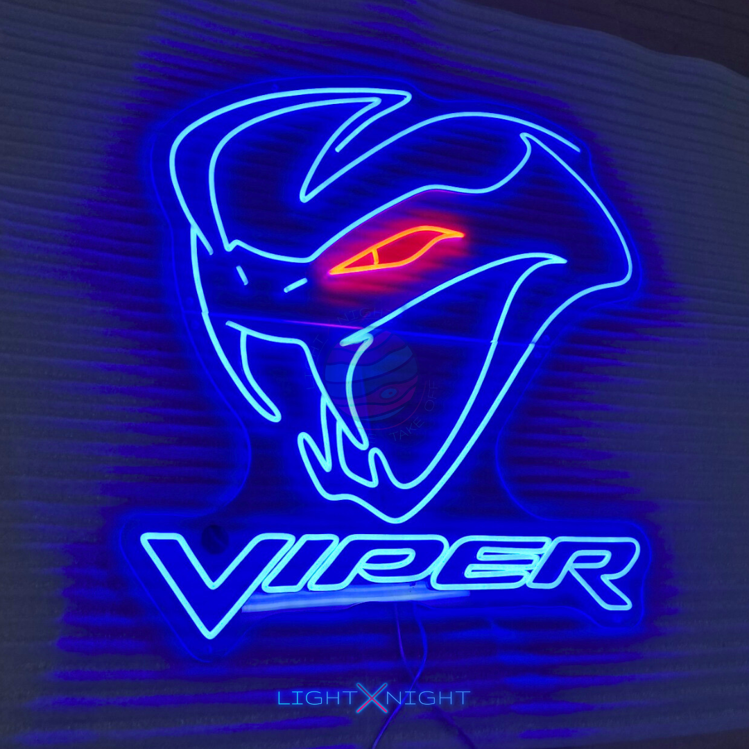 Dodge Viper Neon Sign