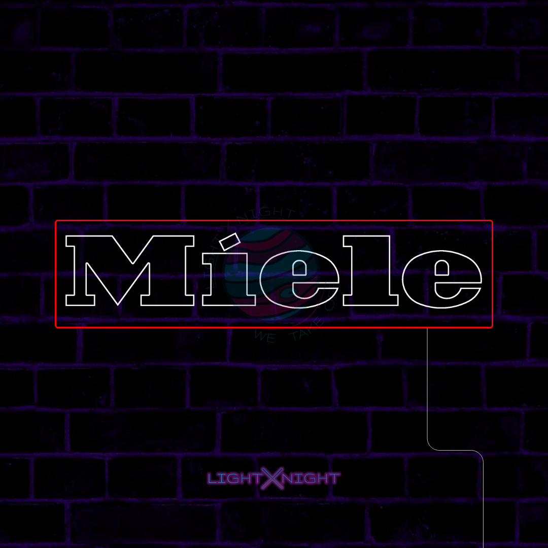 Miele Neon Sign