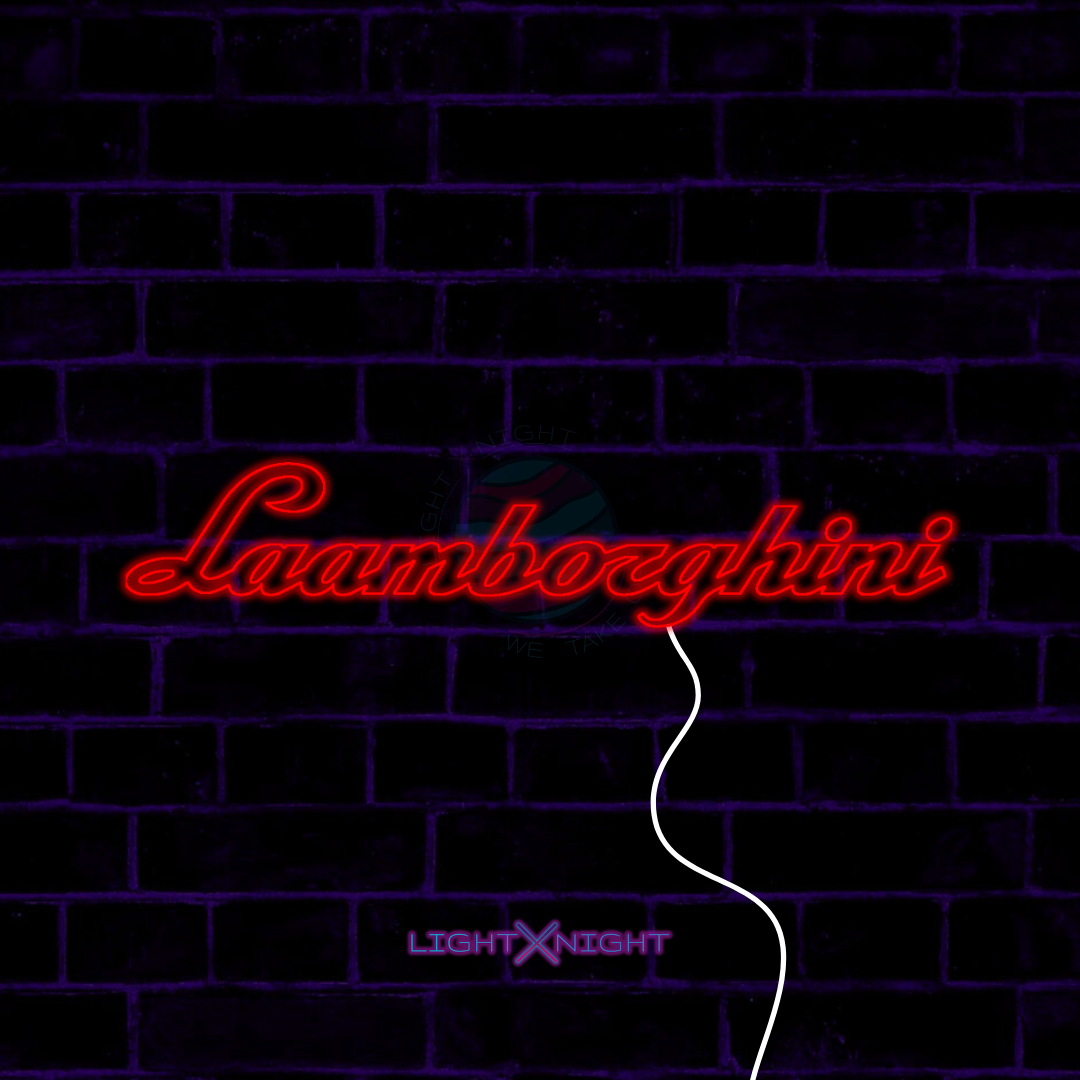 Lamborghini Neon Sign