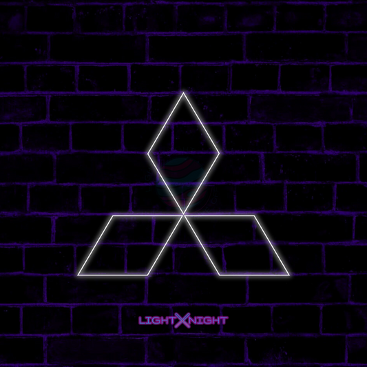 Mitsubishi Neon Sign
