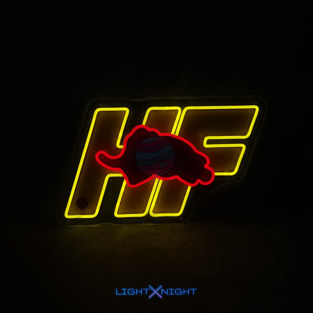 Lancia HF LED Neon Sign