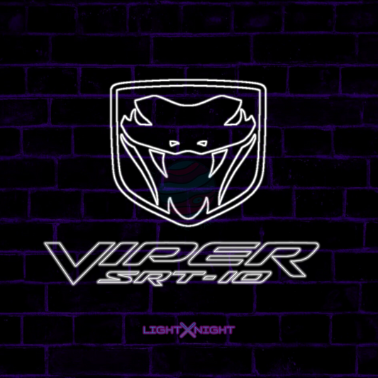 Dodge Viper SRT-10 Neon Sign