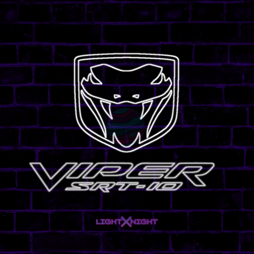 Dodge Viper SRT-10 Neon Sign