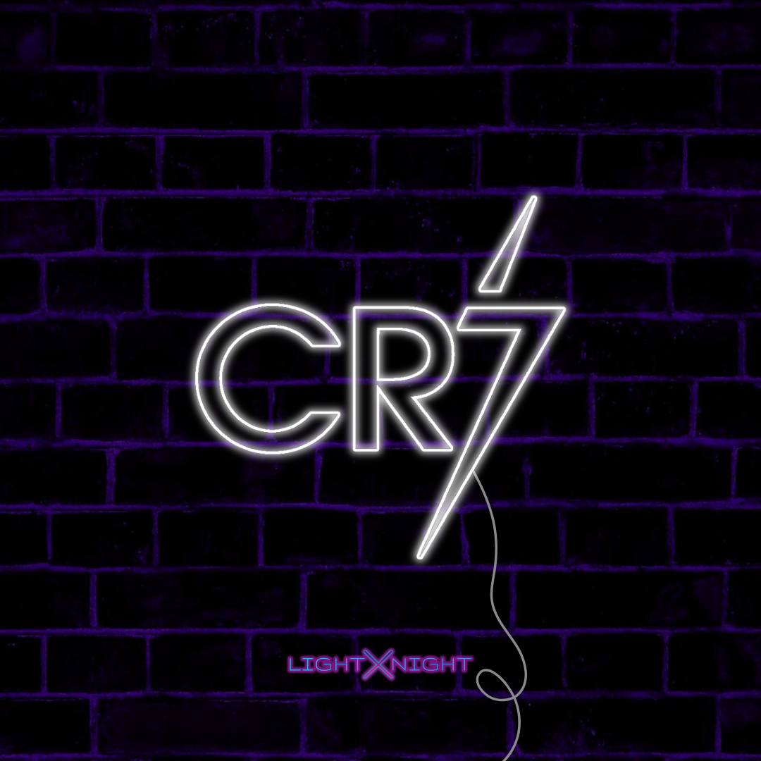 CR7 Neon Sign