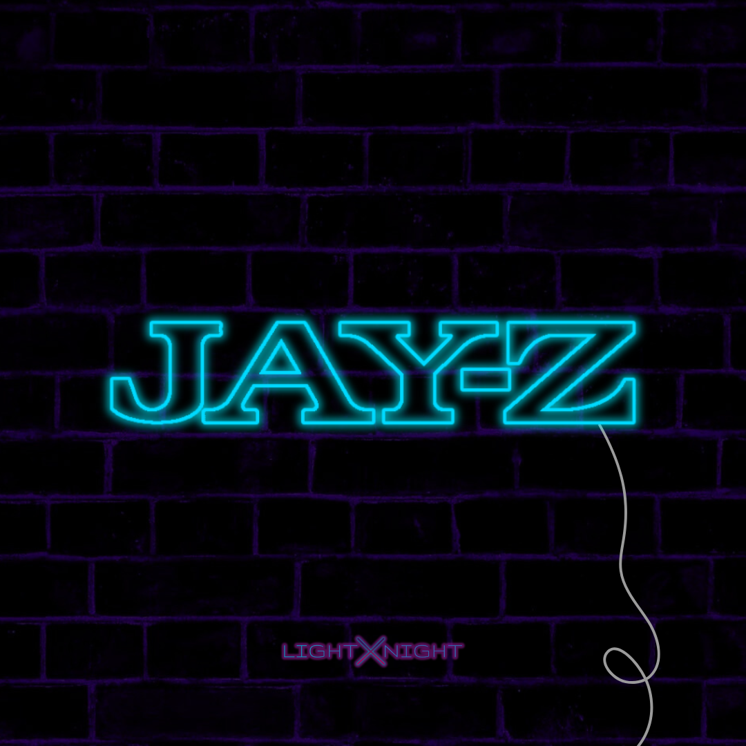 Jay-Z Neon Sign
