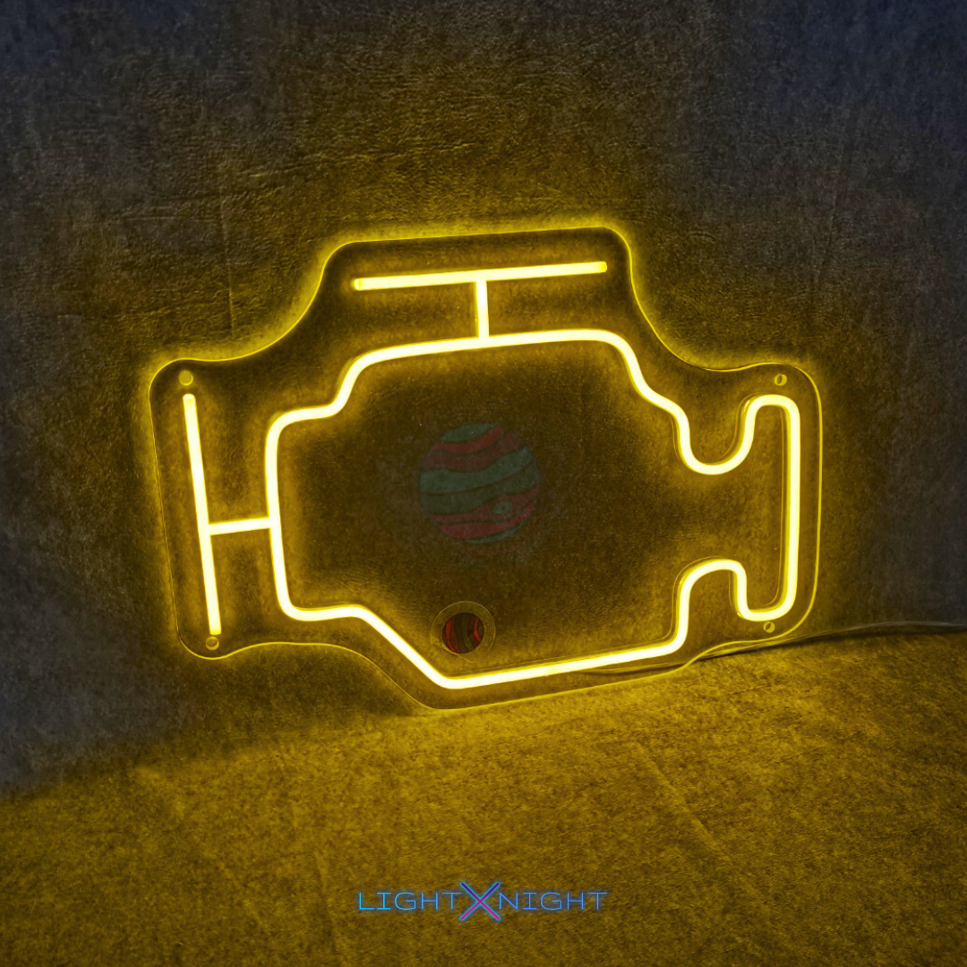 Check Engine Neon Sign