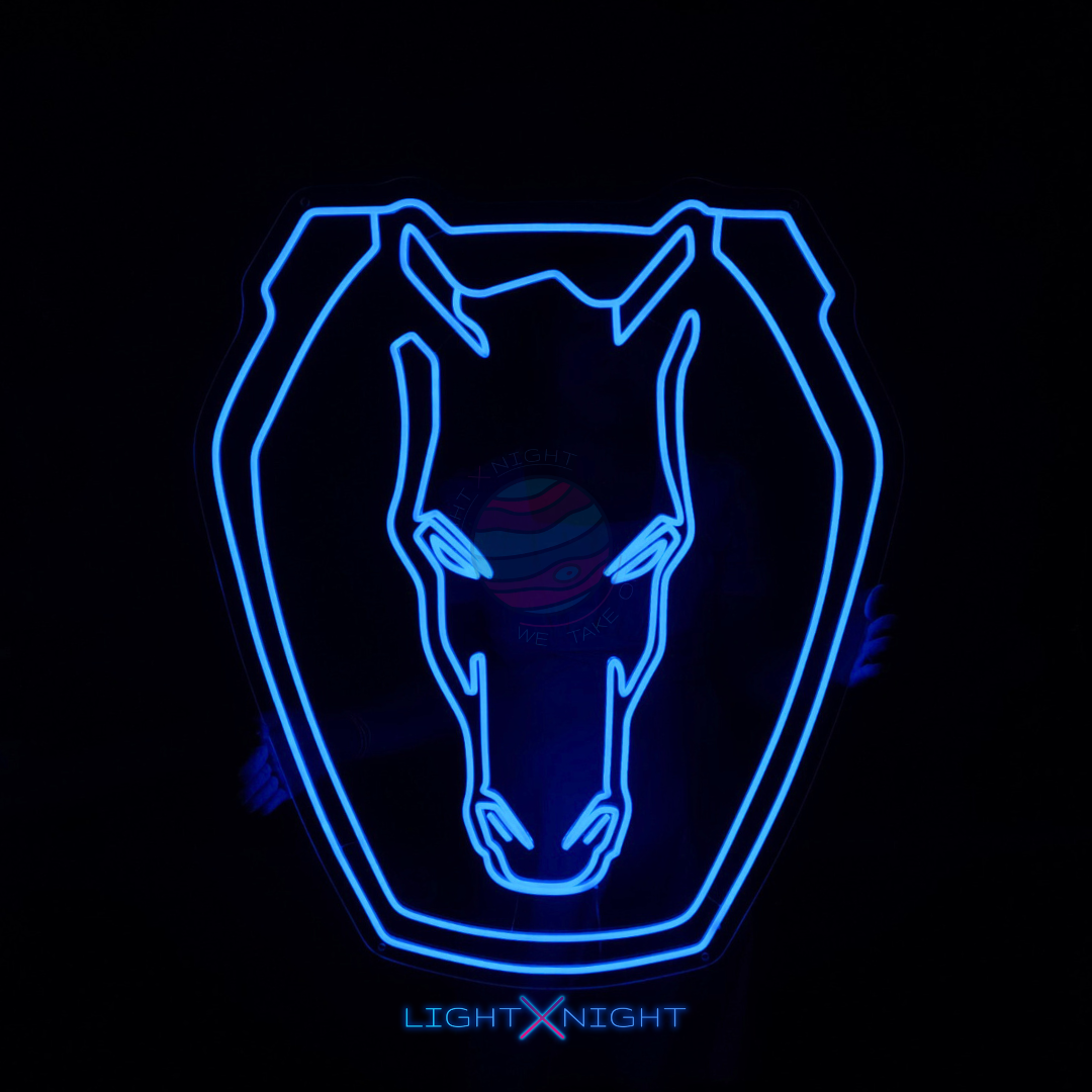 Ford Mustang Dark Horse Neon Sign
