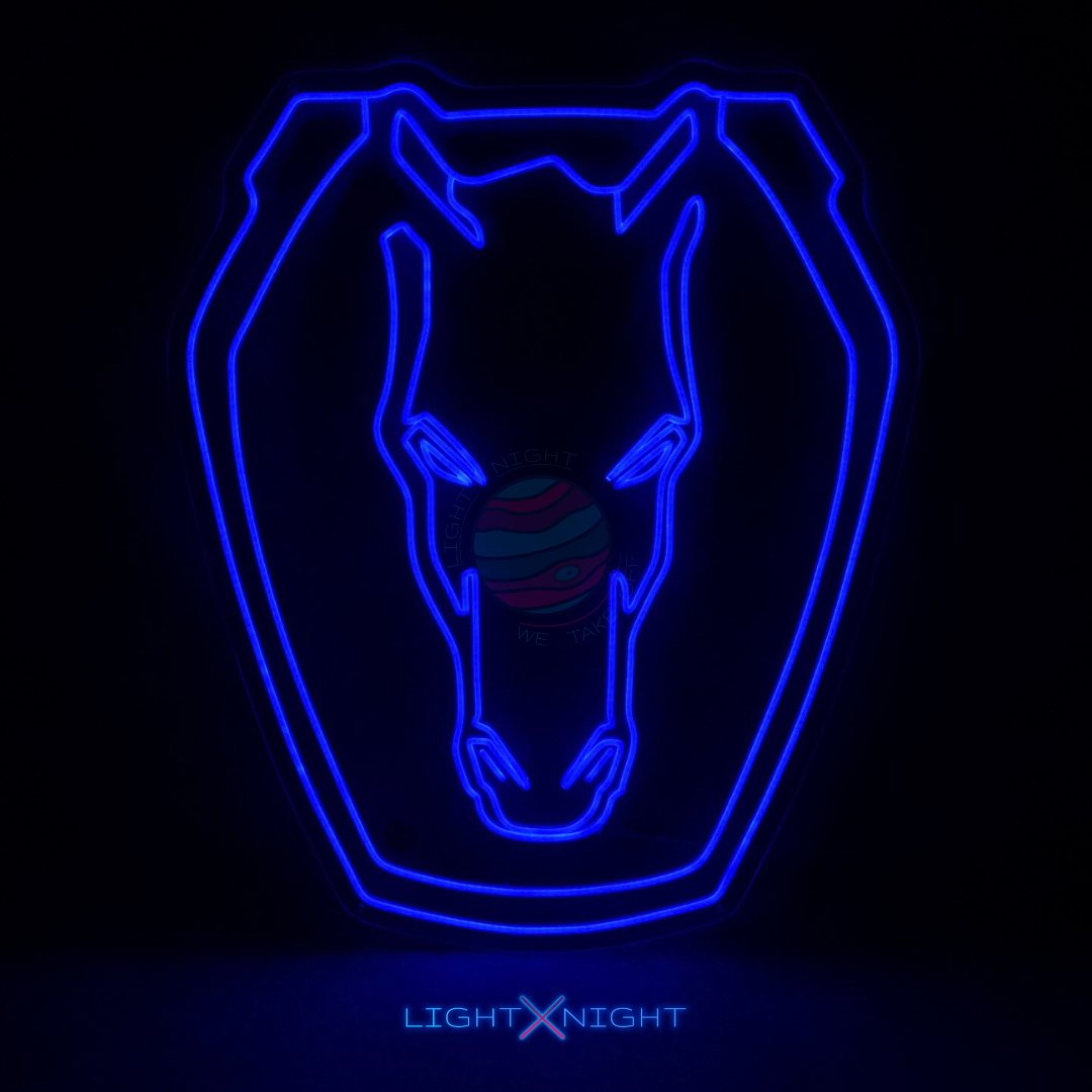 Ford Mustang Dark Horse Neon Sign