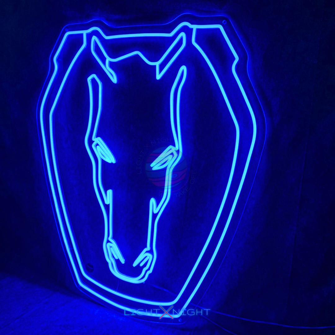 Ford Mustang Dark Horse Neon Sign