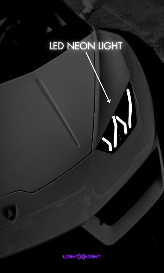 Lamborghini Huracan EVO Neon Poster