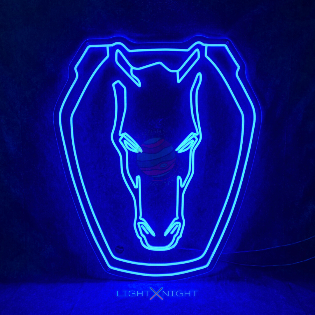 Ford Mustang Dark Horse Neon Sign