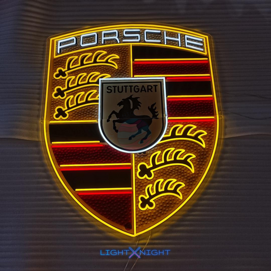 Porsche Mixed neon wall light product view