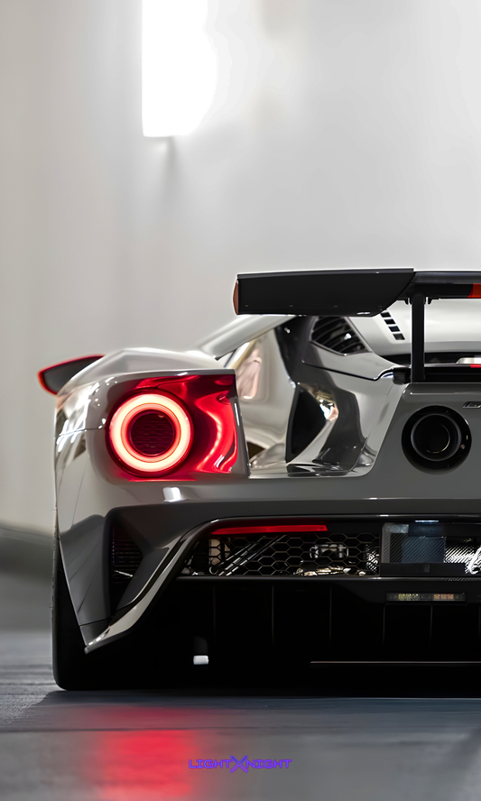 Ford GT Rear Neon Poster