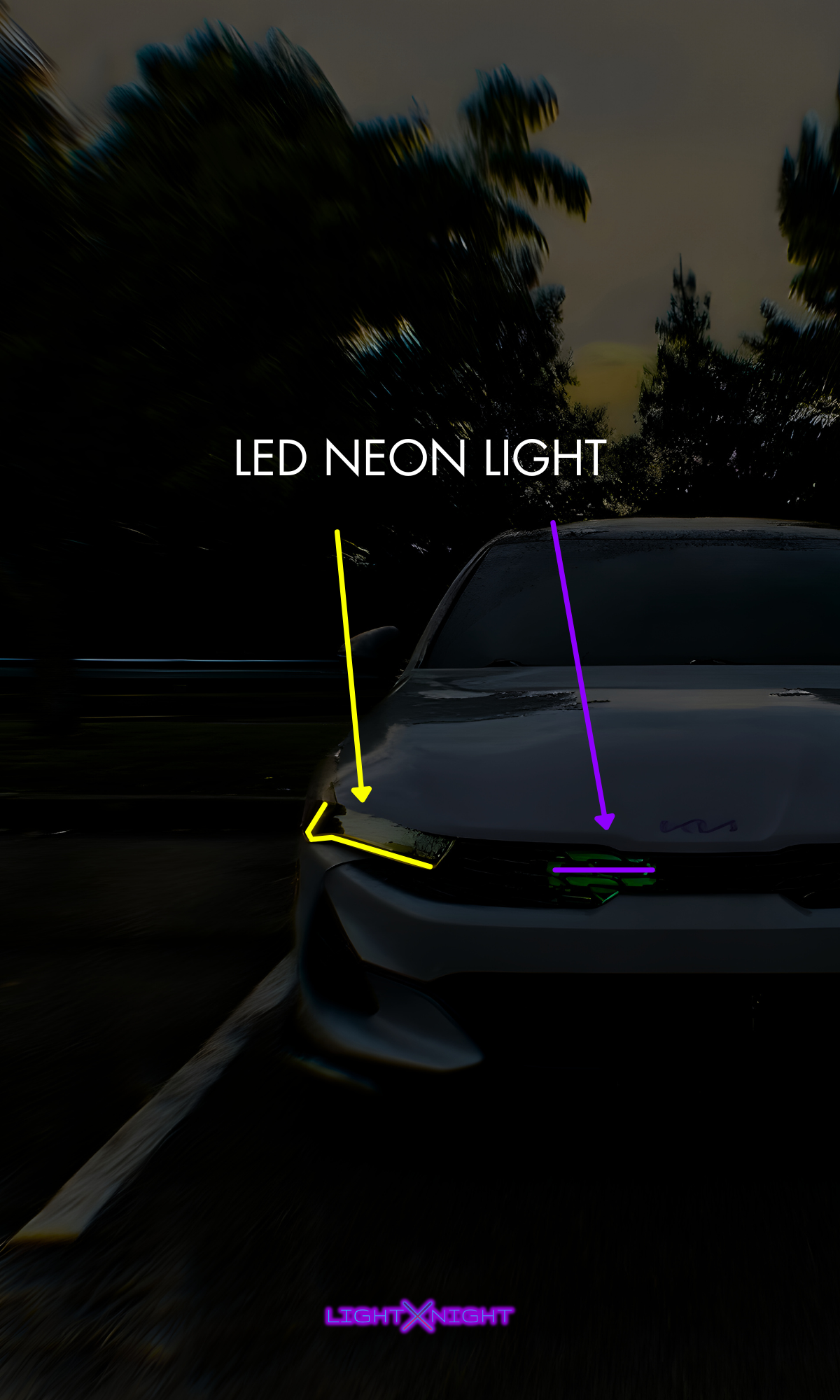 Custom Kia Neon Poster
