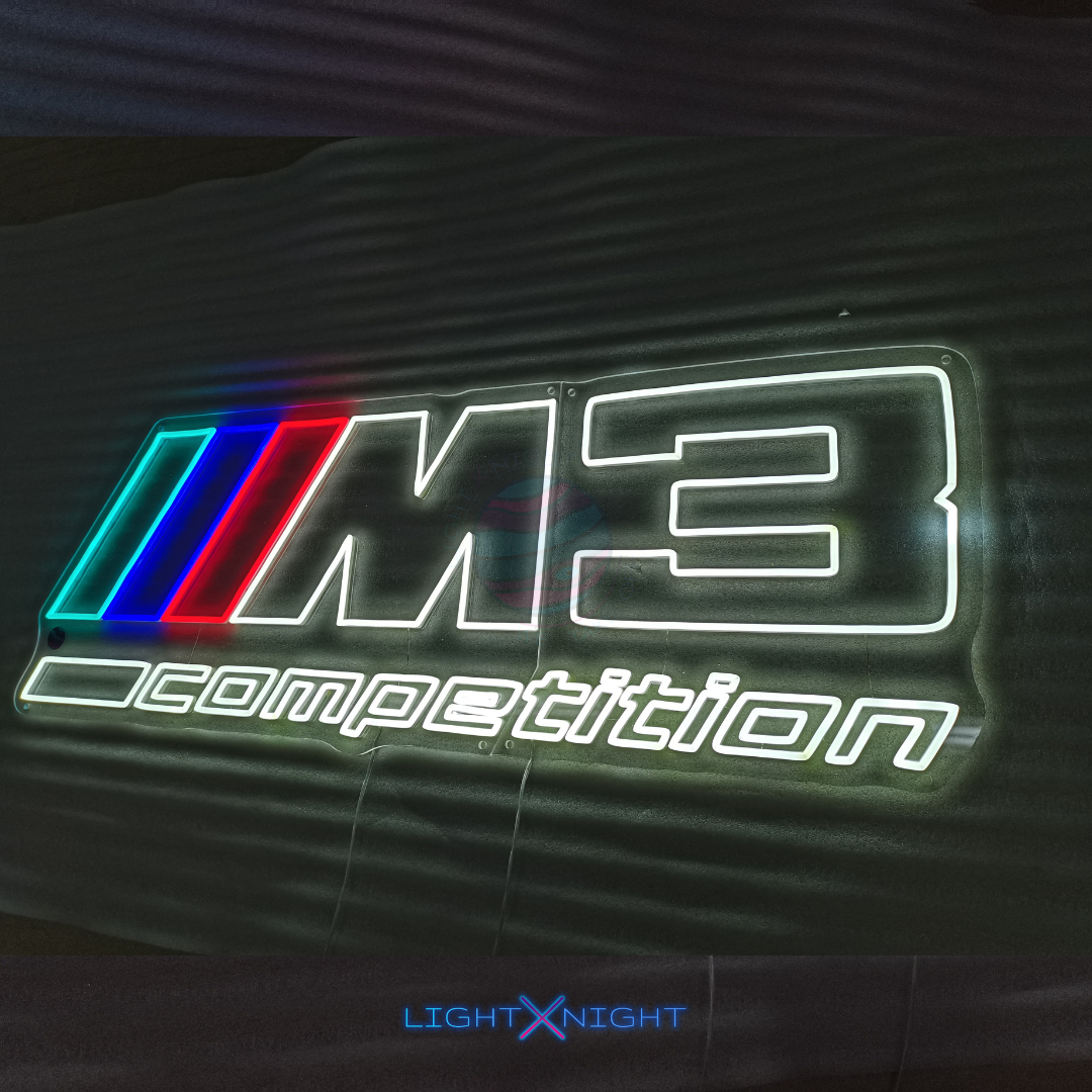 BMW M3 Competition Neon Sign