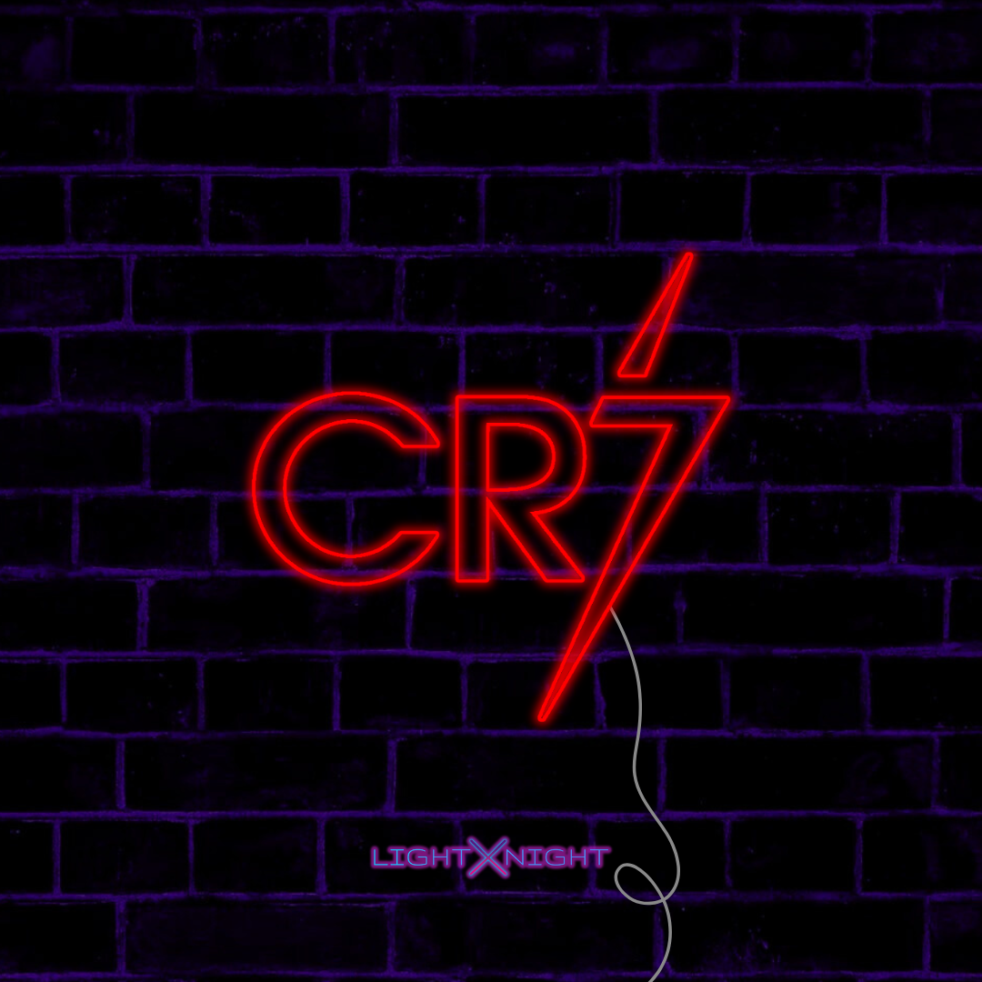 CR7 Neon Sign