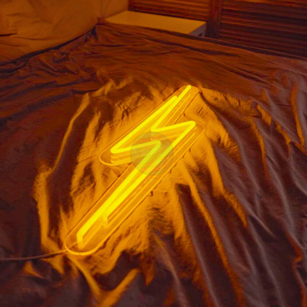 Lightning Bolt Neon Sign