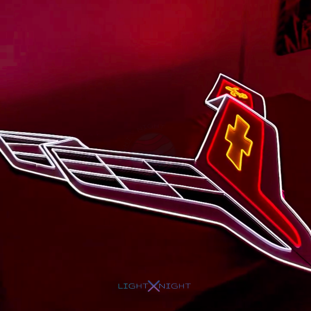 Corvette Neon Sign, Corvette Led Neon Sign, Corvette Neon Light