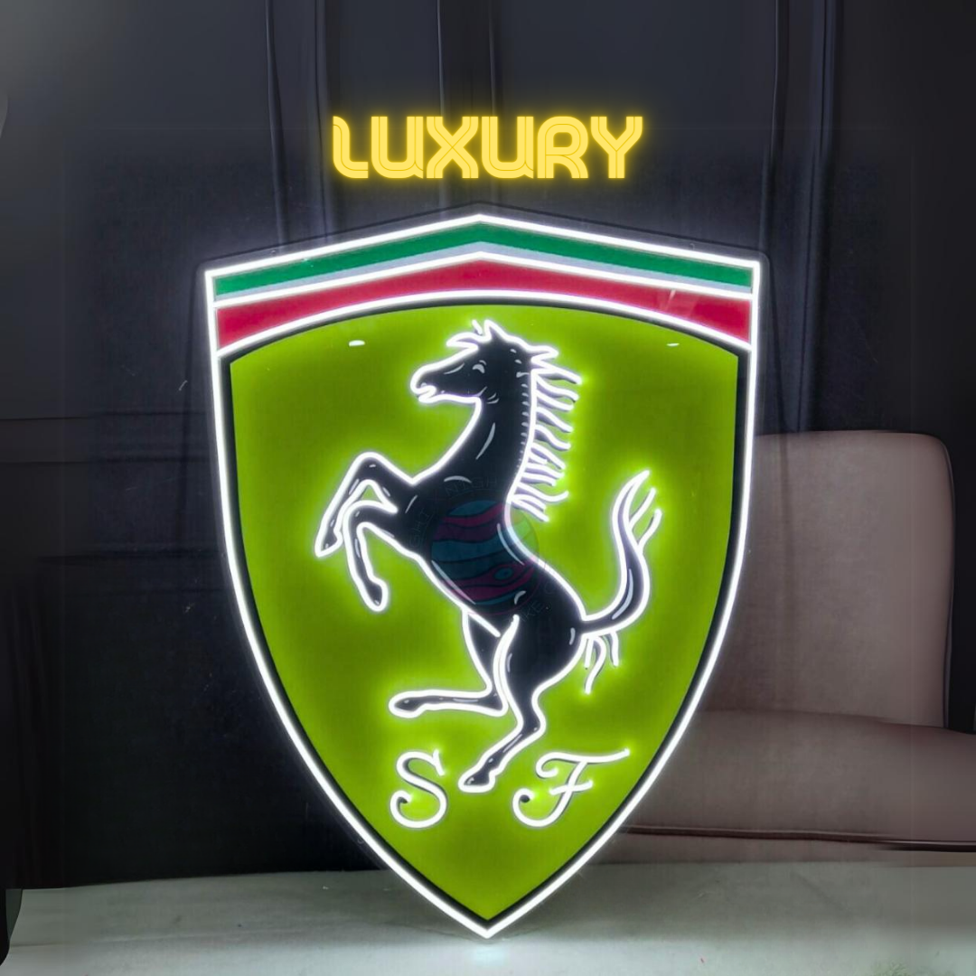 Ferrari Neon Sign, Ferrari Led Neon Light,Ferrari LED Neon Sign