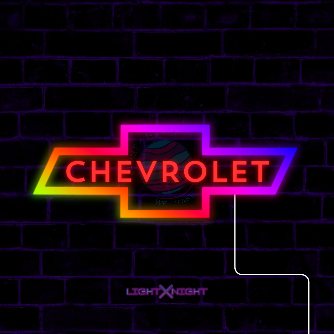 Chevrolet Bowtie Neon Sign