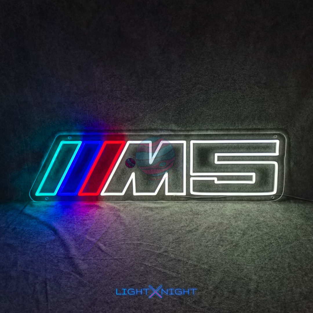 BMW M5 LED Neon Sign