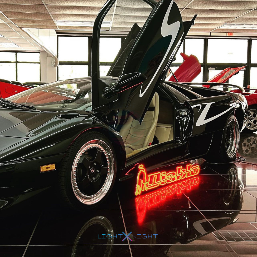 Lamborghini Diablo Neon Sign
