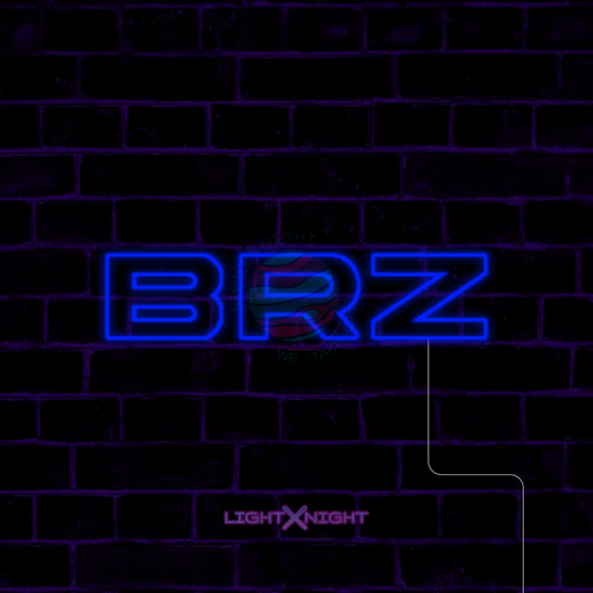 Subaru BRZ Neon Sign